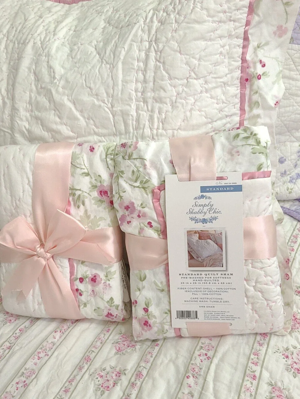 NEW Simply Shabby Chic Rachel Ashwell Pillow Sham Set